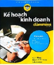 KẾ HOẠCH KINH DOANH FOR DUMMIES